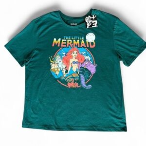 New Disney The Little Mermaid movie women's graphic t-shirt M/L Cotton blend